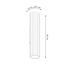 VERTICAL WALL LAMP ILLUMINATING UP AND DOWN FROM THE KARBON GREEN SERIES FOR HALL 2XGU10 thumbnail 7