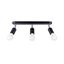 CEILING LAMP FORNES 3 BLACK E27 3X60 IP20 thumbnail 2
