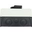 P3-63/I4/SVB-SW Main switch, P3, 63 A, surface mounting, 3 pole, STOP function, With black rotary handle and locking ring, Lockable in the 0 (Off) position thumbnail 3