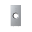 TV outlet cover plate - 1M - Silver thumbnail 1