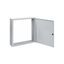 Wall-mounted frame 1A-7 with door, H=410 W=380 D=180 mm thumbnail 1