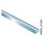SIVACON, cable clamping rail, D: 1000 mm, H: 50 mm, zinc-plated thumbnail 1