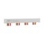 BUSBAR, low voltage, 100 A, AC 600 V, DC 600 V, 22 x 37 x 214 mm, 12P, UL thumbnail 6