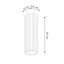Surface-mounted spot, elongated cylindrical shape, KARBON, GU10 for the hallway thumbnail 4