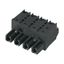 PCB plug-in connector, female plug, 7.62 mm, Number of poles: 7, 180°, PUSH IN with actuator, Clamping range, max. : 2.5 mm², Box thumbnail 1