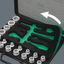 8100 SB 4 Zyklop Speed-ratelset, 3/8&quot;-aandrijving, inch, 38-delig thumbnail 2