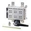 DDC-1000/2/M4/P-G DC switch disconnector, 1000 A, 2 pole, 1 N/O, 1 N/C, with grey knob, rear mounting thumbnail 4