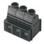 Printed circuit board terminals, 10.16 mm, Number of poles: 8, 90°, Solder pin length (l): 5 mm, tinned, black, Clamping yoke connection, Clamping range, max. : 16 mm², Box thumbnail 1