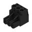 PCB plug-in connector, female plug, 5.08 mm, Number of poles: 3, 180°, Clamping yoke connection, Clamping range, max. : 4 mm², Box thumbnail 2