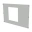 ProfiSNAP Front Plate, for enclosure width 1000mm, H=600mm, prepared f thumbnail 1
