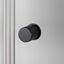 DOOR KNOB / CROSS / BLACK thumbnail 1