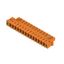 PCB plug-in connector, female header, Inverted flange, THT solder connection, 5.08 mm, Number of poles: 14, 90°, Solder pin length (l): 3.2 mm, tinned, orange, Box thumbnail 3