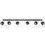 CEILING LAMP OCULARE 6L BLACK GU10 6X40W IP20 thumbnail 1