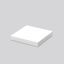 Replacement cover, plastic glass L 470 B 470 H 77 colour: white thumbnail 2