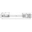 pre-assembled connecting cable;Eca;Socket/open-ended;white thumbnail 8