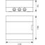 Surface-mounted switchboard SRn-8/B (N+PE) thumbnail 2