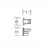 End piece L 35 B 32 H 32 colour: white thumbnail 4