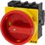 P1-32/EA/SVB/N Main switch, P1, 32 A, flush mounting, 3 pole + N, Emergency switching off function, With red rotary handle and yellow locking ring, Lockable in the 0 thumbnail 5