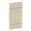 Cover plate Valena Life - ON/OFF marking - right-hand side mounting - ivory thumbnail 1
