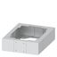 ALPHA, base, H: 100 mm, W: 300 mm, D: 400 mm, RAL 7035 thumbnail 2