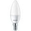 LED candle B35 4.9W 40W eq E14 WW Frosted (set of 6) thumbnail 2