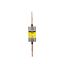 Fast-Acting Fuse, Current limiting, 125A, 600 Vac, 600 Vdc, 200 kAIC (RMS Symmetrical UL), 10 kAIC (DC) interrupt rating, RK5 class, Blade end X blade end connection, 1.84 in diameter thumbnail 1