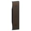 L.NOW - DOUBLE PUSHBUTTON COVER 1M BRONZE thumbnail 1