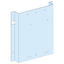Mounting plate, PrismaSeT G, for NSX/CVS/Vigi/INS 630A, vertical fixed, toggle, W600mm thumbnail 2