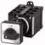 T3-6-15168/Z On-Off switch, T3, 32 A, rear mounting, 6 contact unit(s), 9-pole, 2 N/O, 1 N/C, with black thumb grip and front plate thumbnail 1