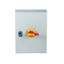 DMM-160/4/SE4/P-R Switch-disconnector, DMM, 160 A, 4 pole, Emergency switching off function, With red rotary handle and yellow locking ring, in steel enclosure thumbnail 17