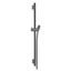 Unica S Puro shower bar, 65cm with actuator, black thumbnail 1
