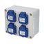 Cabinet 3065 4x230V socket thumbnail 1