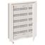 U63 U Compact distribution board, Flush mounting, 216 SU, Isolated (Class II), IP31, Field Width: 3, Rows: 6, 984 mm x 810 mm x 120 mm thumbnail 4