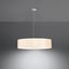 CHANDELIER SCALE 50 WHITE E27 5X60W IP20 thumbnail 8