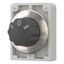 M30I-FW3 Changeover switch, RMQ-Titan, with rotary head, momentary, 3 positions, inscribed, Front ring stainless steel thumbnail 3