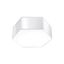 CEILING LAMP SUNDE 11 WHITE E27 2X60W IP20 thumbnail 2