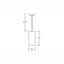 DEECOS P mini, 29 W, 2750 lm, 930, white, on/off Pendant luminaires, D thumbnail 4