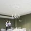 MINERVA CHANDELIER 5 WHITE E14 5X40W IP20 thumbnail 6
