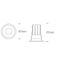 BLACK 6,5W CCTV IP65 700mA DARK LIGHT thumbnail 2