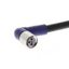 Sensor cable, M8 right-angle socket (female), 3-poles, PVC standard ca XS3F0176B thumbnail 3