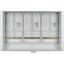 BPZ-MT-800/450-3-A Meter Trough assembled with meter plates HxW=450x800mm thumbnail 2