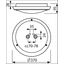 Flush/recess mnt.univ.luminair 1x20W TC-TSE/E27 230V 50Hz thumbnail 4
