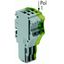 1-conductor female connector Push-in CAGE CLAMP® 1.5 mm² gray, green-y thumbnail 3