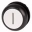 M22S-D-W-X1 Pushbutton, RMQ-Titan, Flat, momentary, White, inscribed, Bezel: black thumbnail 1
