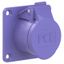 Straight 24V panel socket thumbnail 1