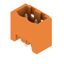 PCB plug-in connector, male header, closed side, THT solder connection, 5.08 mm, Number of poles: 2, 180°, Solder pin length (l): 3.2 mm, tinned, orange, Box thumbnail 3