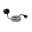BLACK E27 THICK ROPE WIRE 2m SUSPENSION thumbnail 1