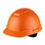 3M™ Hard Hat, Ratchet, Ventilated, Plastic Sweatband, Orange, H700N-OR thumbnail 1