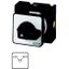 T3-2-15542/E Changeoverswitches, T3, 32 A, flush mounting, 2 contact unit(s), Contacts: 4, 90 °, maintained, Without 0 (Off) position, USV-NETZ, Design number 1554 thumbnail 1