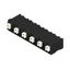 Printed circuit board terminals, 7.50 mm, Number of poles: 6, 90°, black, PUSH IN with actuator, Clamping range, max. : 1.5 mm², Tape thumbnail 4